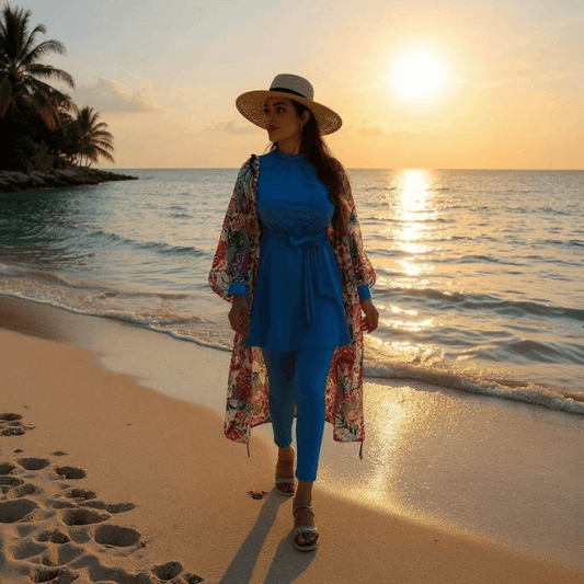 Burkini Chic – 4 Piece Stylish Set